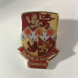 N&N Royal Coat of Arms Pin Badge