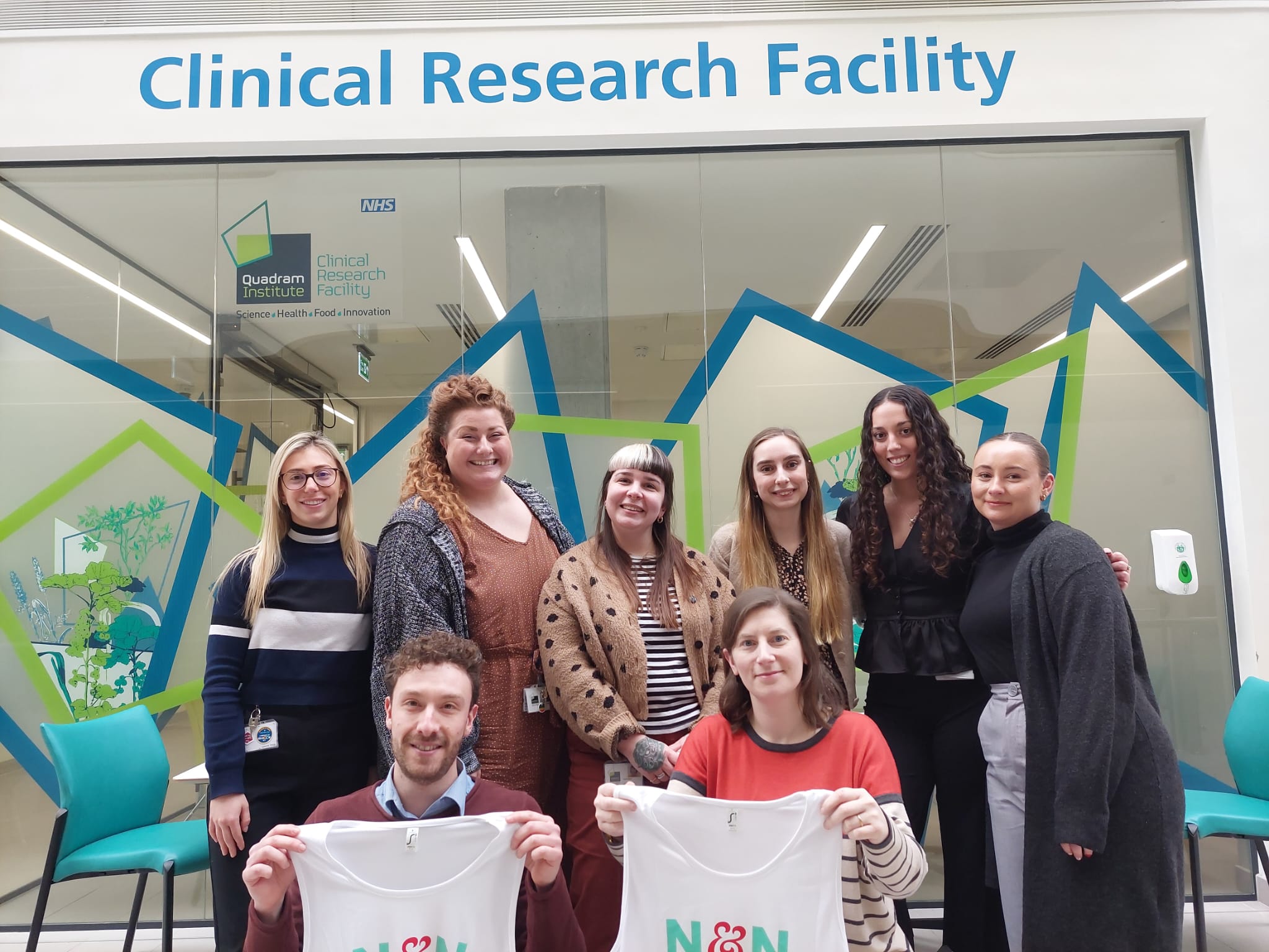 Mountain charity challenge for research team